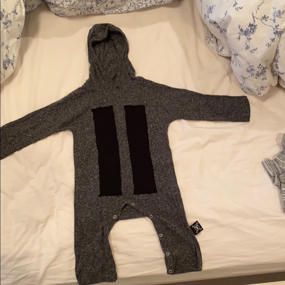 Nununu hooded play suit